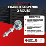 CHARIOT SUSPENDU 2 ROUES -2