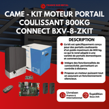 CAME - Kit Moteur portail coulissant 800KG Connect BXV-8-ZKIT -2