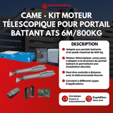 MOTEUR DE PORTAIL CAME POUR PORTAILS BATTANT