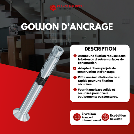 Goujon d'ancrage -2