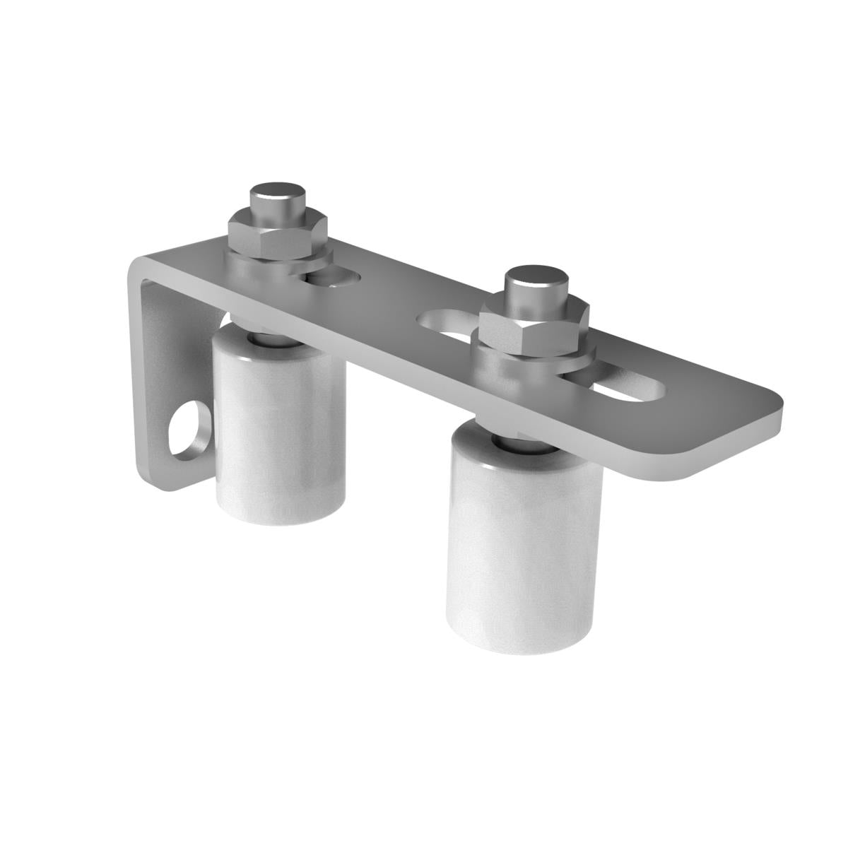 Roue avec support, zinguée